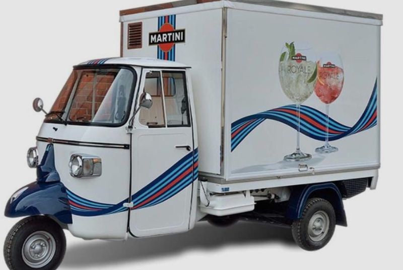 Tuk Tuk Piaggio Customizado Martini